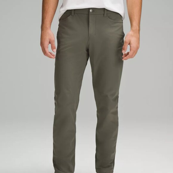 ABC Classic-Fit 5 Pocket Pant 34"L Army Green - Size 38 - Picture 1 of 3
